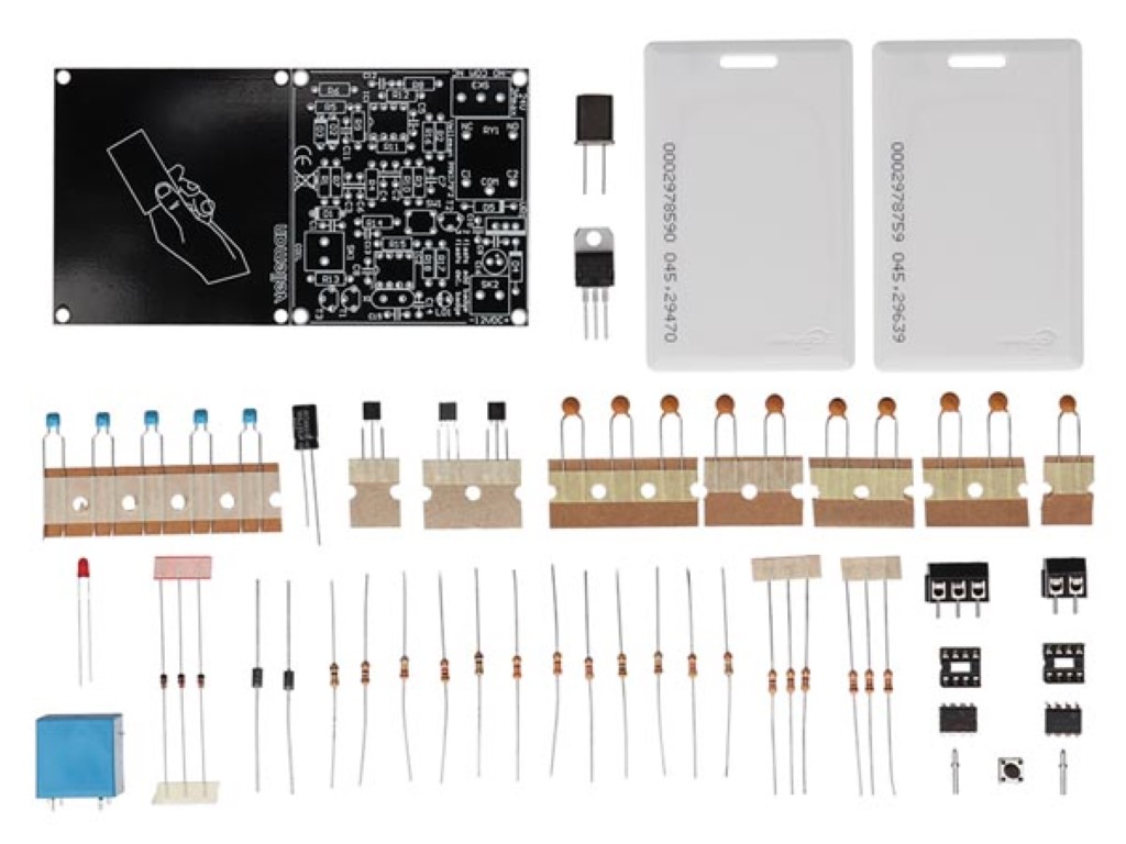 Velleman Proximity Card Reader Kit 25 Badges (WSHA179), photo 4