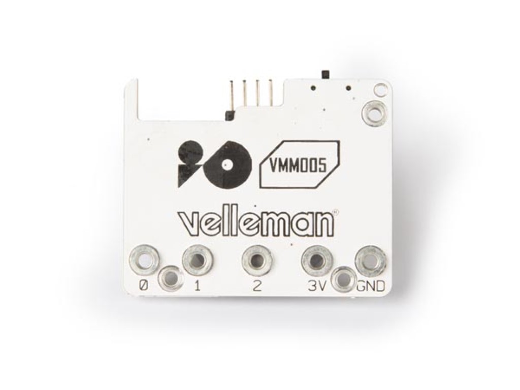 Velleman Power Module for micro:bit with Buzzer (WPSH005), photo 3