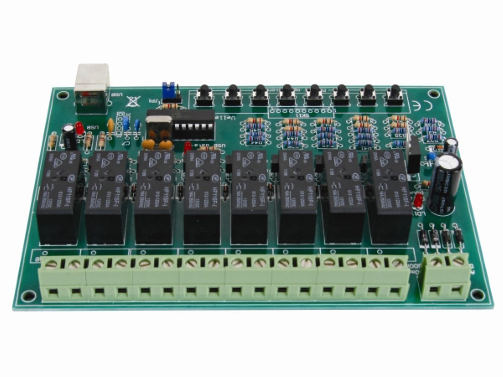Velleman 8-Channel USB Relay Card Kit (WSI8090), photo 3