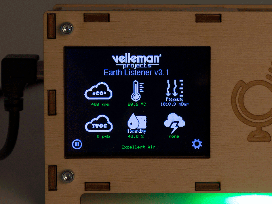 Velleman Earth Listener Air Quality Kit (WMMI211), photo 3
