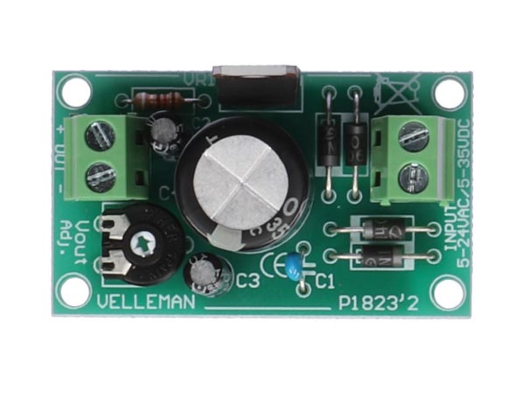 Velleman 1A Power Supply Module (WMPC124), photo 2