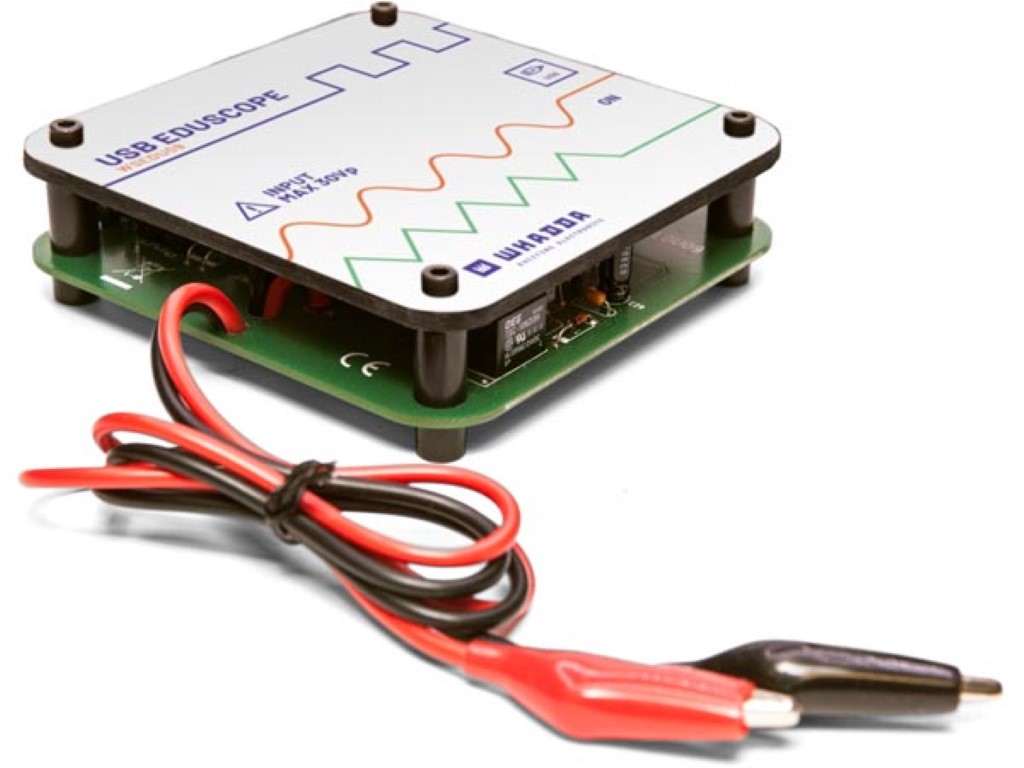 Educational soldering kit, oscilloscope kit for PC, spectrum analyser, transient recorder