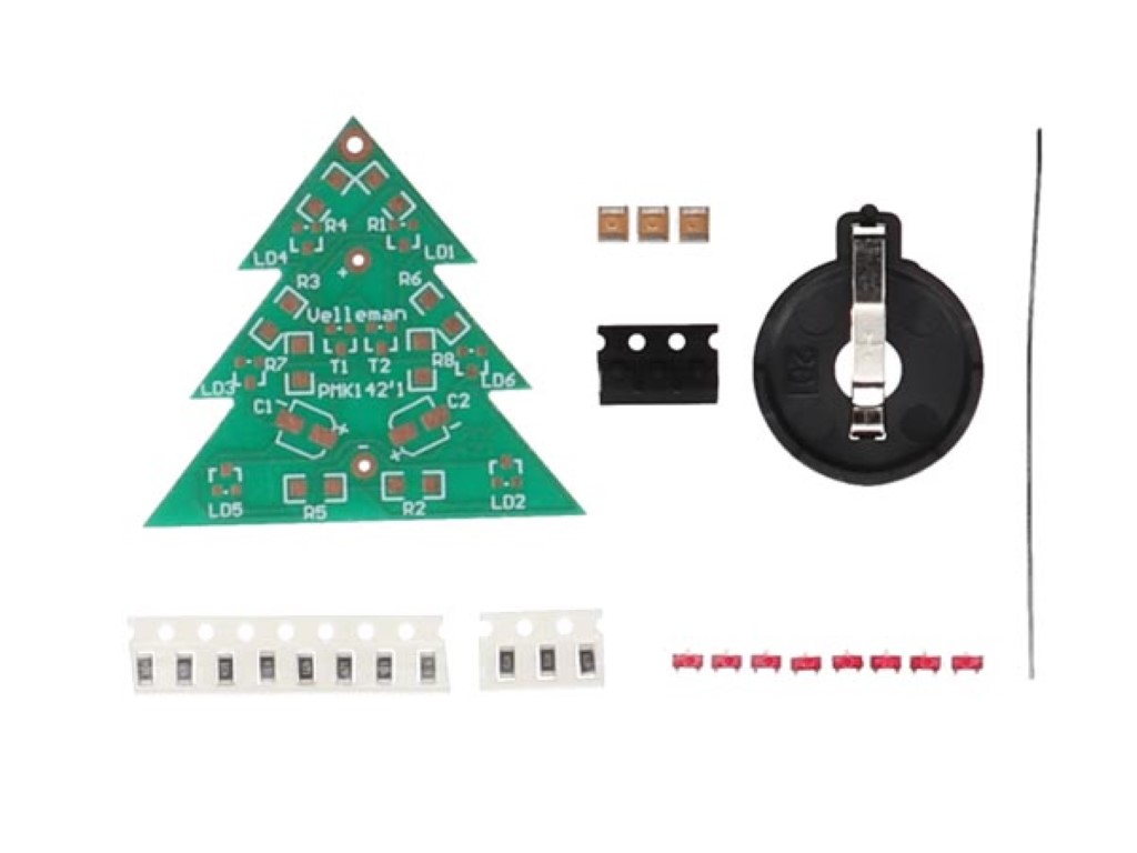 Velleman SMD Christmas Tree Kit (WSSA142), photo 2