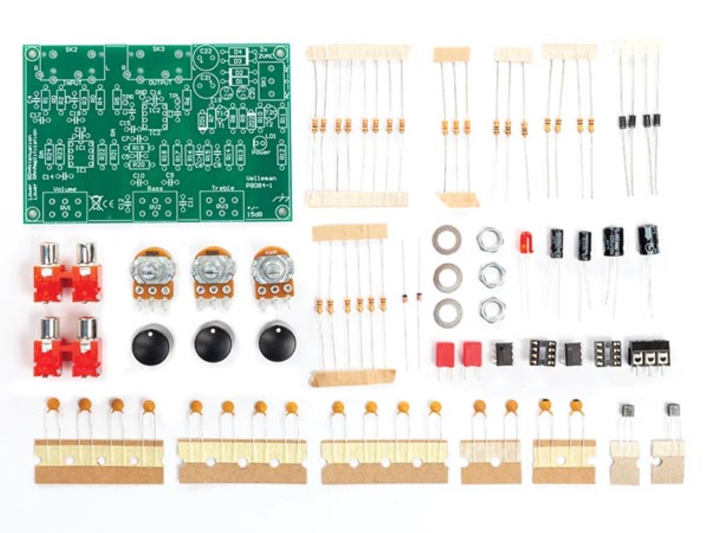 Volume and Tone Control - Preamplifier (Kit)