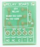 12 Volt Relay Board (Kit)