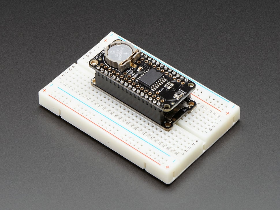 DS3231 Precision RTC FeatherWing - RTC Add-on For Feather Boards