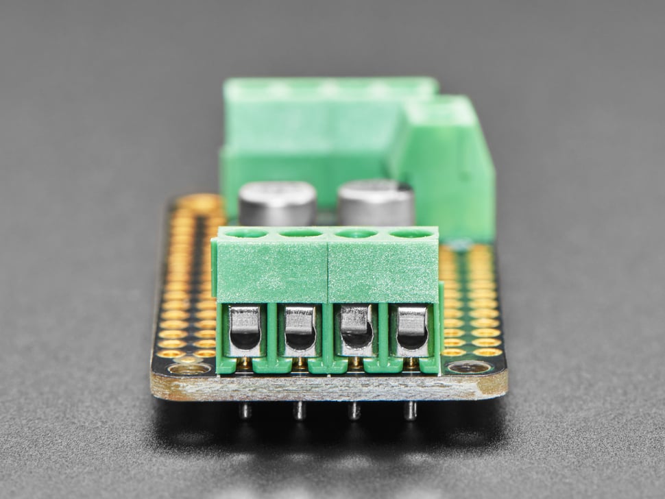 DC Motor + Stepper FeatherWing Add-on For All Feather Boards