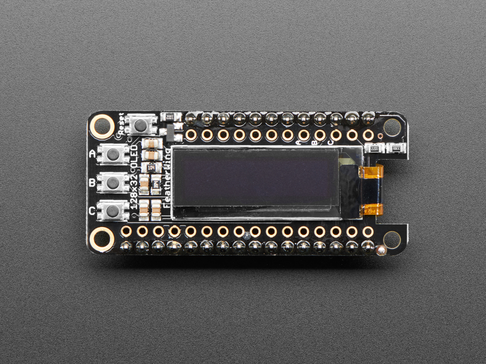 Adafruit FeatherWing OLED 128x32 (ADA-3045), photo 2