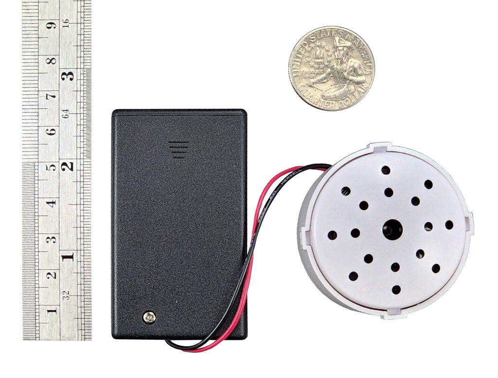 60 Sec Recording Module in White Case (with ON/OFF and 2-way Slide Switch)