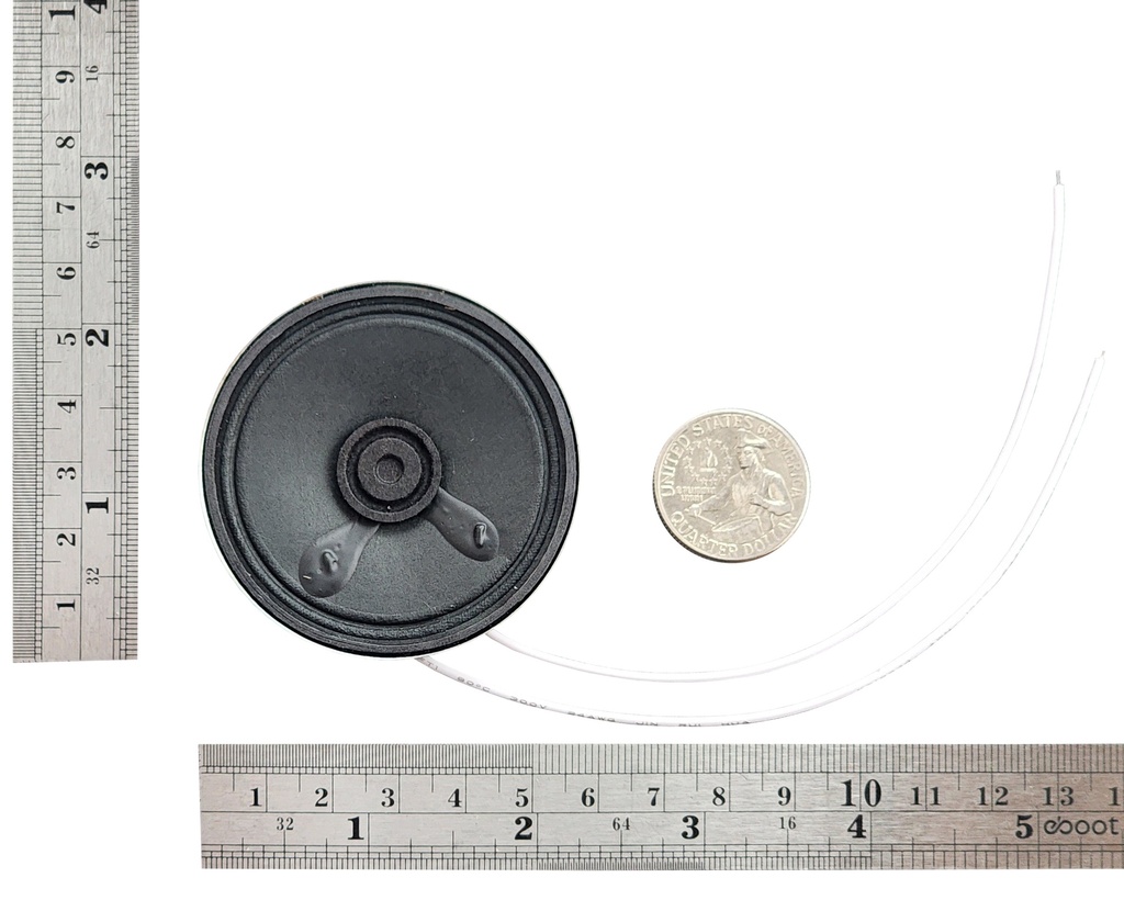 Flyron 1W Flat Speaker 15cm Leads (FLY-1W), photo 2