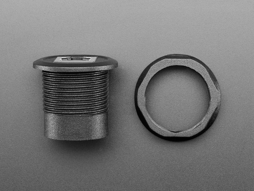 Adafruit RJ-12/RJ-11 Round Panel Adapter (ADA-5859), photo 4
