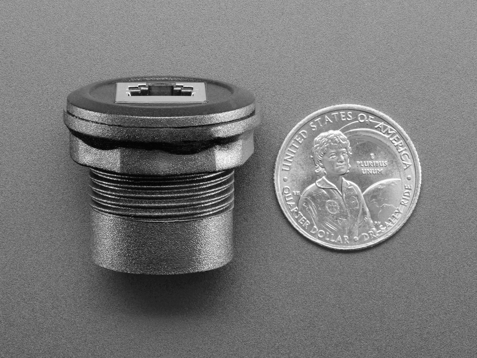Adafruit RJ-12/RJ-11 Round Panel Adapter (ADA-5859), photo 5