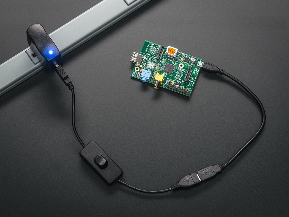 Adafruit USB-A Cable with Power Switch (ADA-1620), photo 2