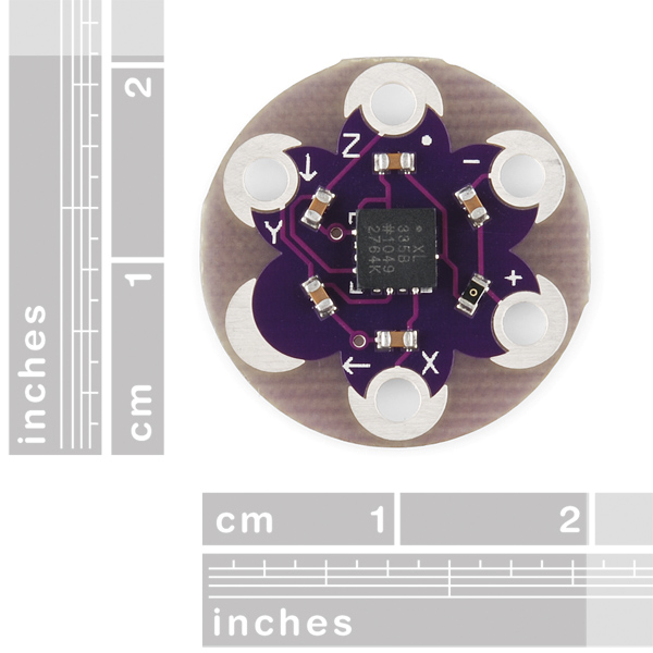 SparkFun LilyPad Accelerometer ADXL335 (DEV-09267), photo 2