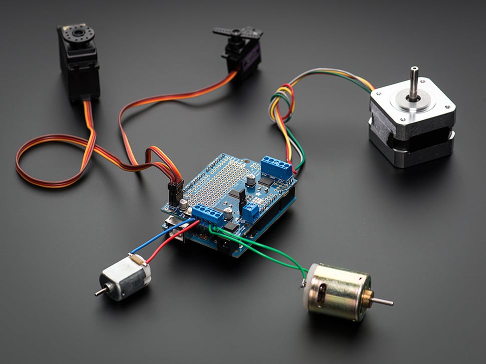 Adafruit Motor Shield v2 for Arduino (ADA-1438), photo 2