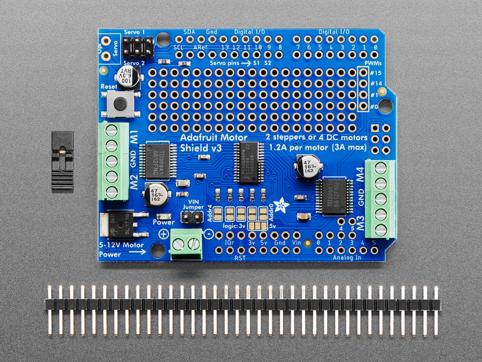 Adafruit Motor Shield v2 for Arduino (ADA-1438), photo 3