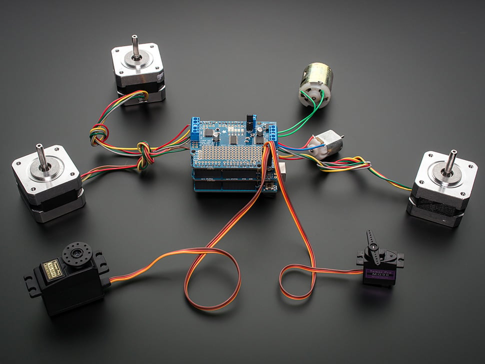 Adafruit Motor Shield v2 for Arduino (ADA-1438), photo 4