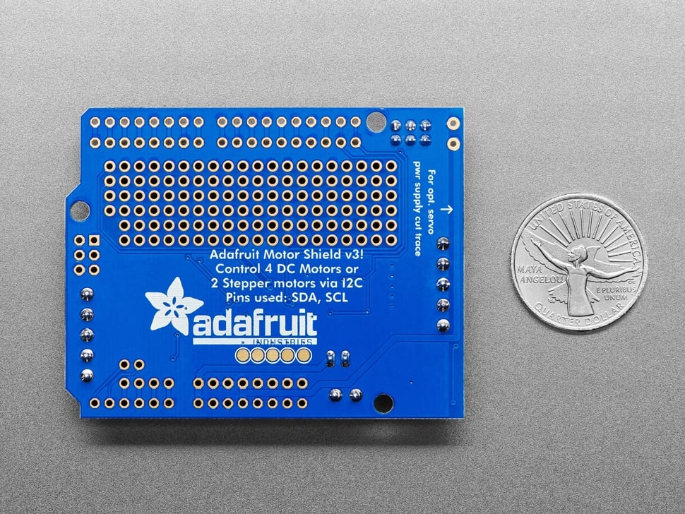 Adafruit Motor Shield v2 for Arduino (ADA-1438), photo 7