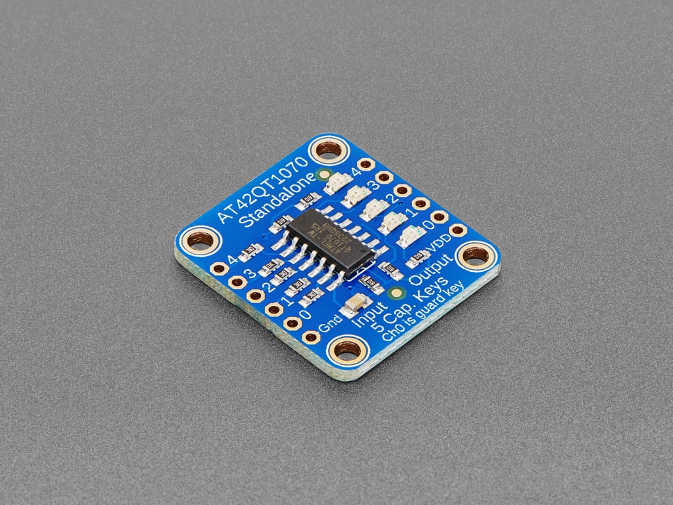 Adafruit 5-Pad Cap Touch AT42QT1070 (ADA-1362), photo 2