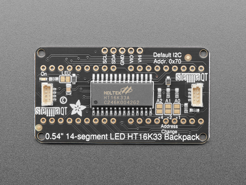 Adafruit 14-Seg LED Backpack HT16K33 (ADA-1910), photo 2