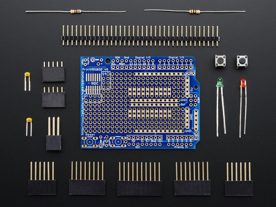 Adafruit Proto Shield for Arduino R3 (ADA-2077), photo 2