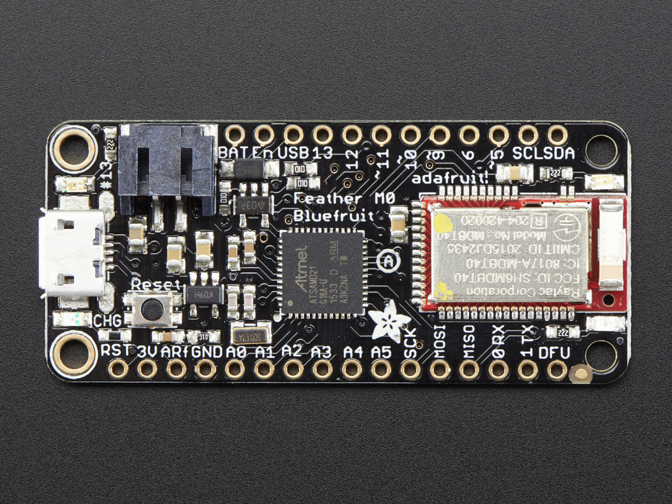 Adafruit Feather M0 Bluefruit LE (ADA-2995), photo 2