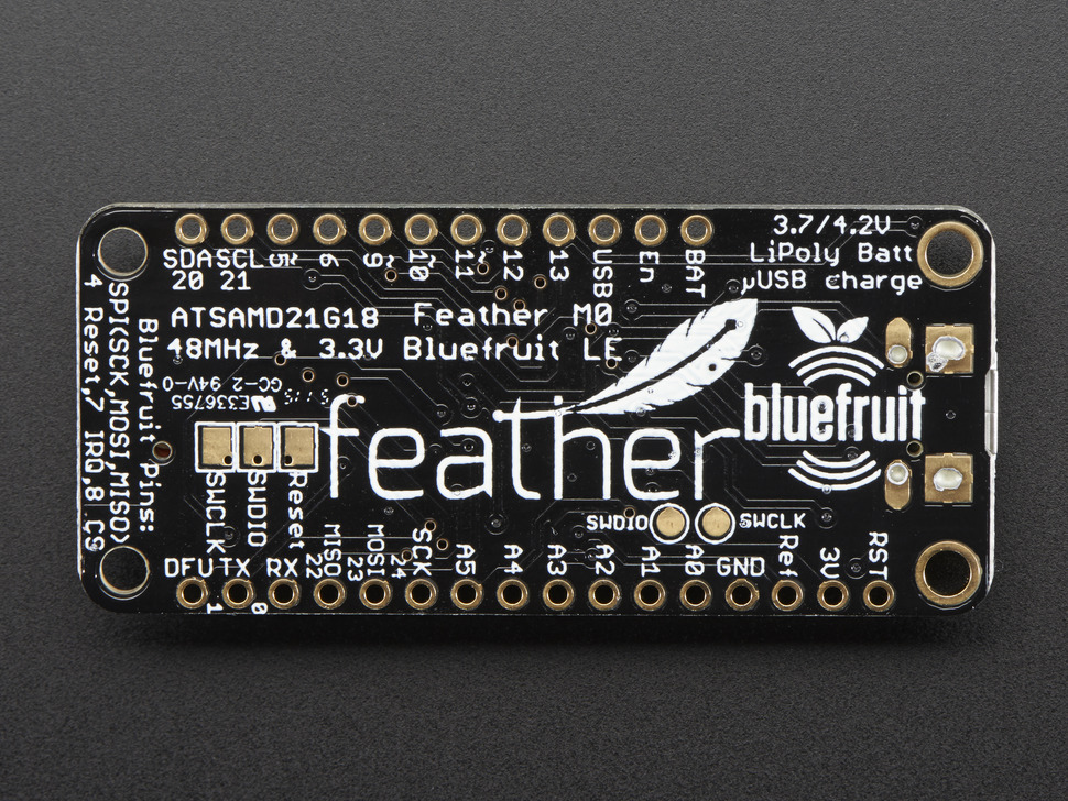 Adafruit Feather M0 Bluefruit LE (ADA-2995), photo 5