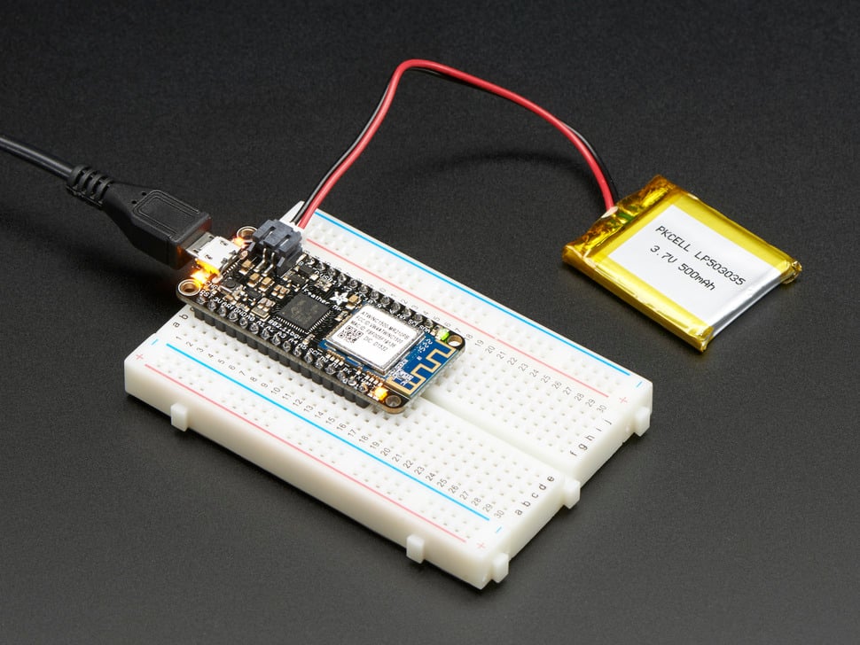 Adafruit Feather M0 WiFi ATWINC1500 (ADA-3010), photo 3