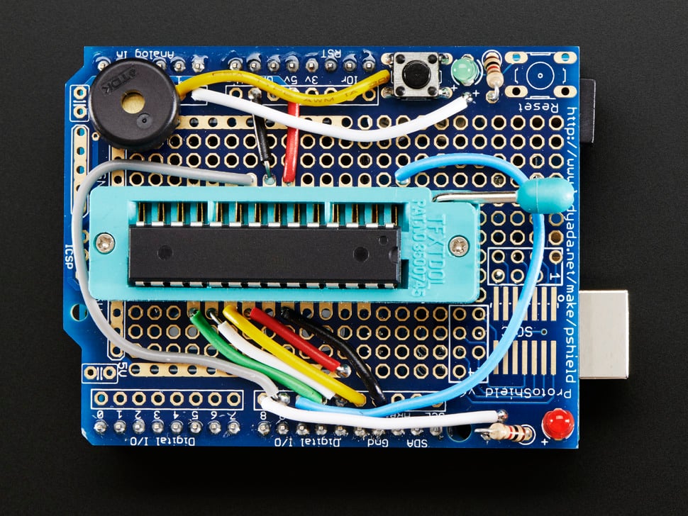 Adafruit AVR ISP Programmer Shield Kit (ADA-462), photo 2