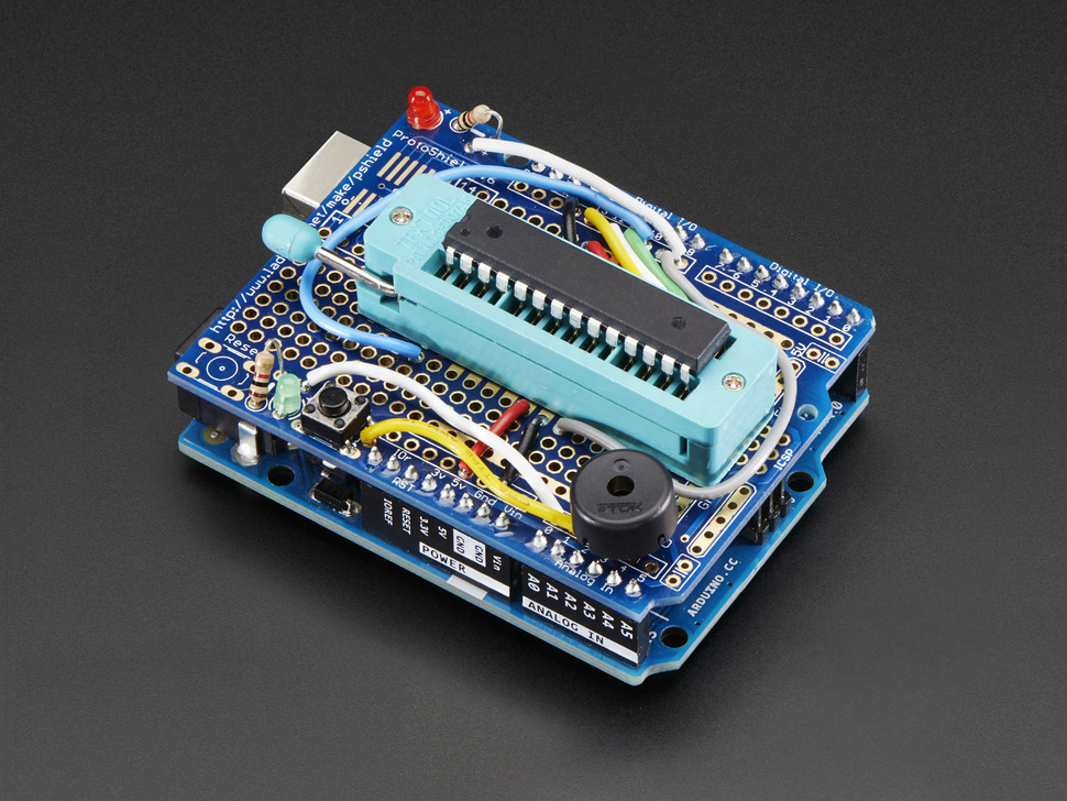 Adafruit AVR ISP Programmer Shield Kit (ADA-462), photo 3