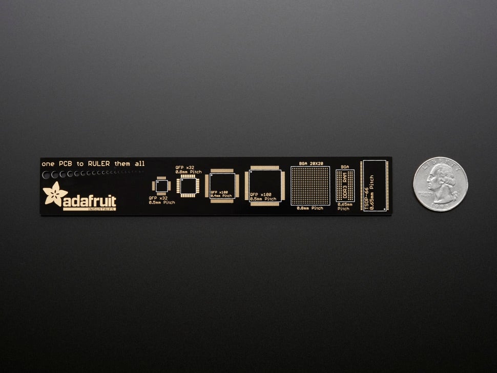 Adafruit PCB Ruler v2 6-Inch (ADA-1554), photo 2