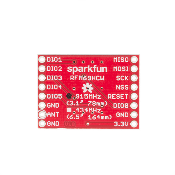 SparkFun RFM69 Breakout (915MHz)