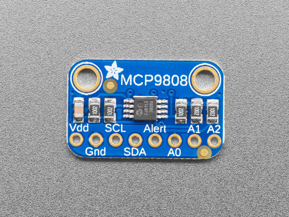 MCP9808 High Accuracy I2C Temperature Sensor Breakout Board