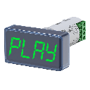 Akytec MultiColour SMI2 Modbus RS-485 Indicator (24x48mm)