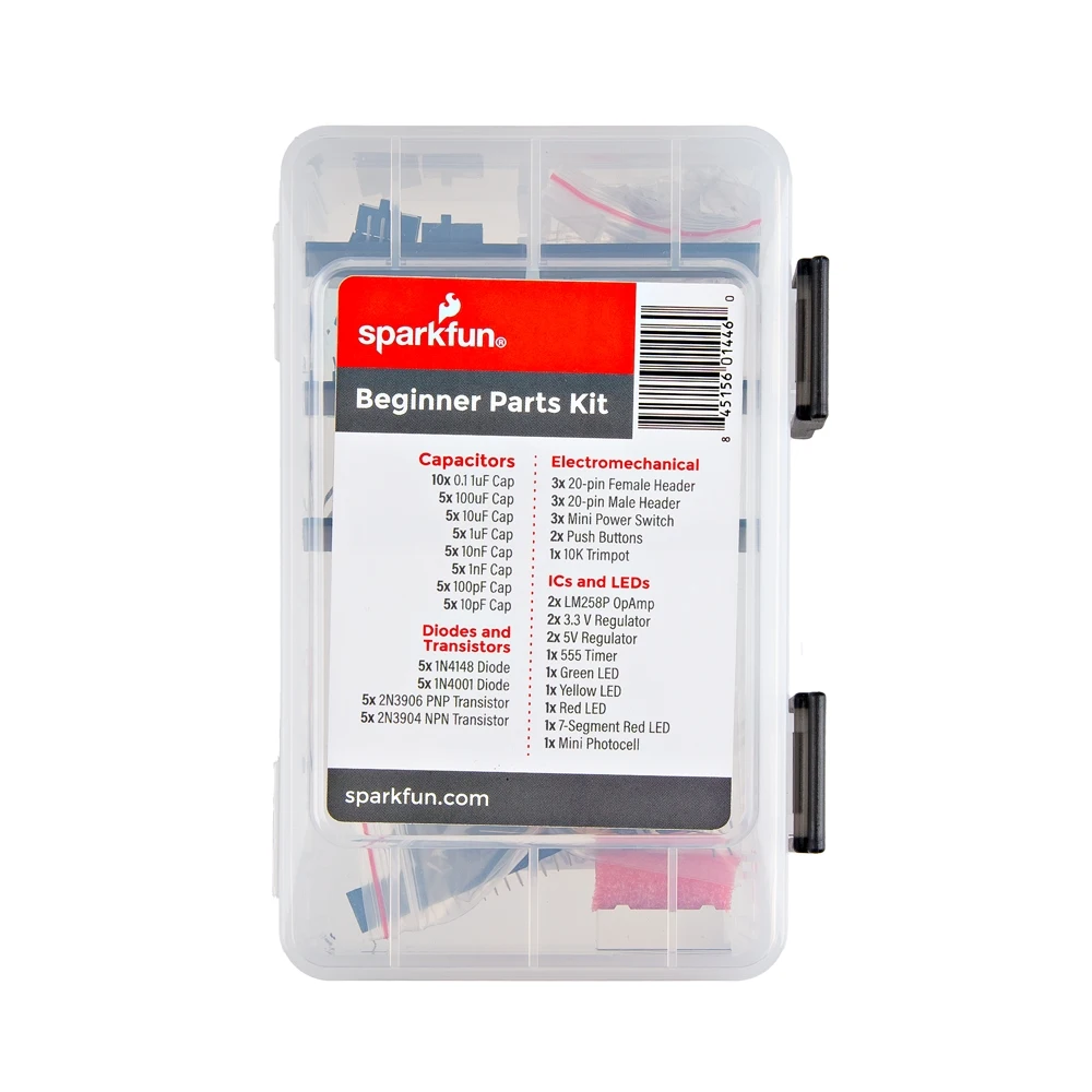 SparkFun Beginner Parts Kit