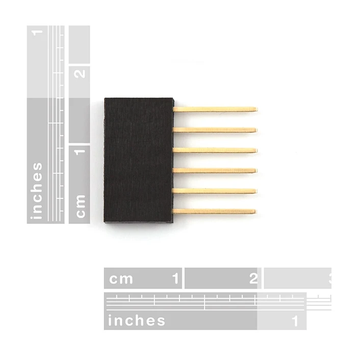 SparkFun 6-Pin Stackable Header for Arduino (PRT-09280), photo 3