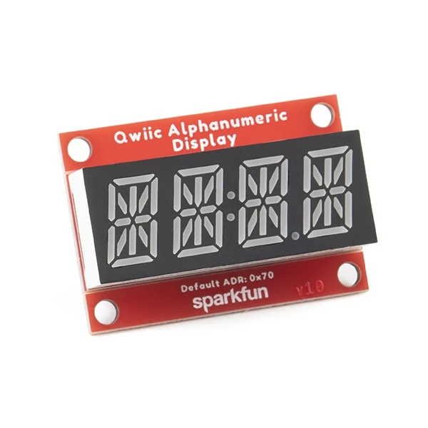 SparkFun Qwiic Alphanumeric Display Blue (COM-16917), photo 2