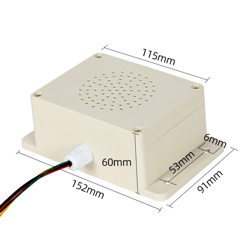 Weatherproof Triggerable Audio Player for Outdoor Use