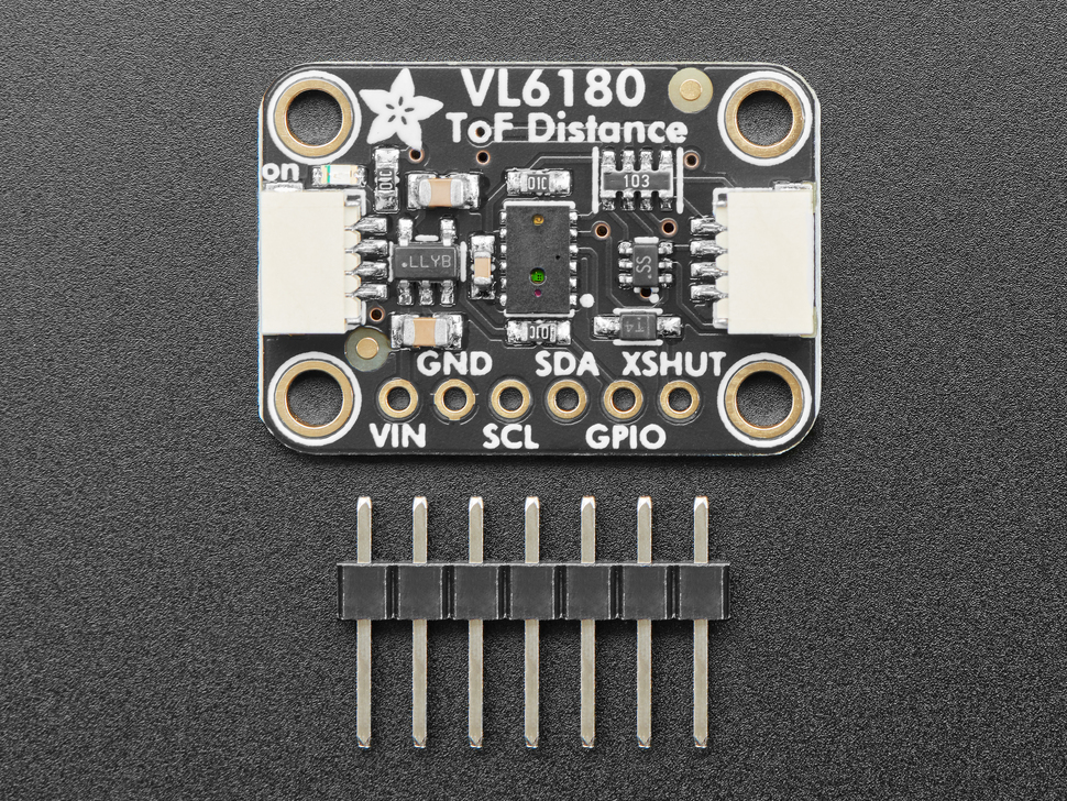 Adafruit VL6180X Time of Flight Distance Ranging Sensor (VL6180) - STEMMA QT
