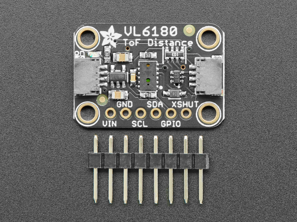 Adafruit VL6180X Time of Flight Distance Ranging Sensor (VL6180) - STEMMA QT