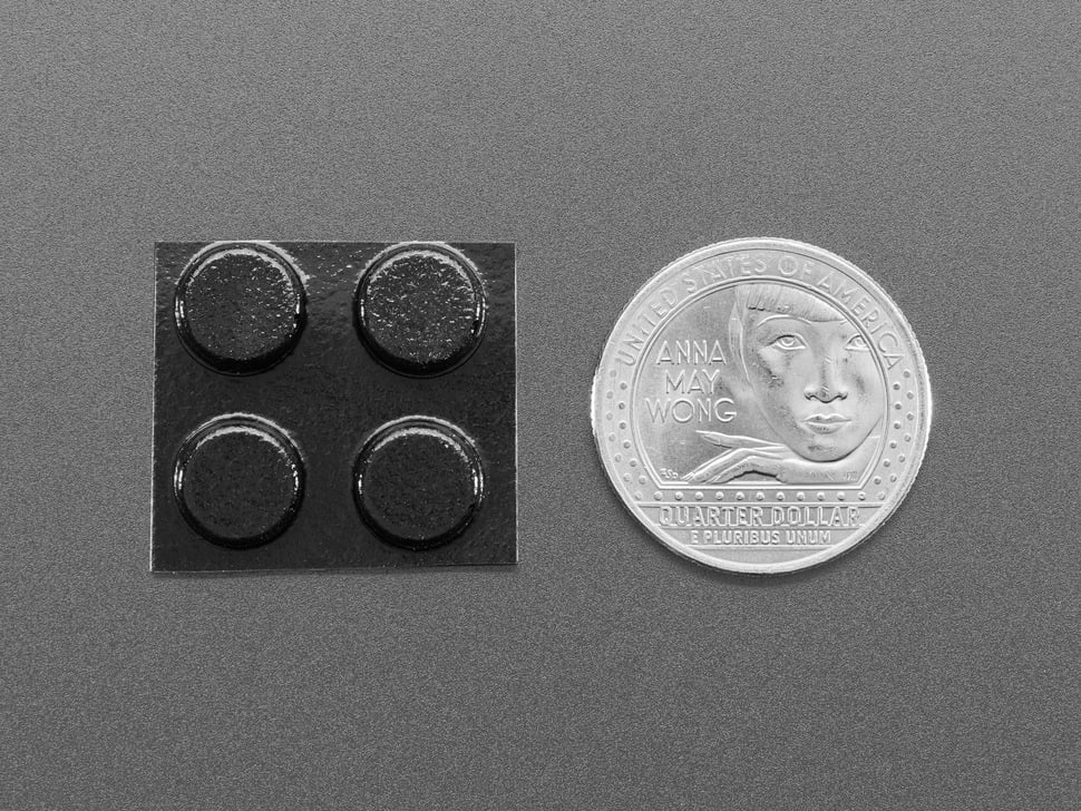 Little Rubber Bumper Feet - Pack of 4