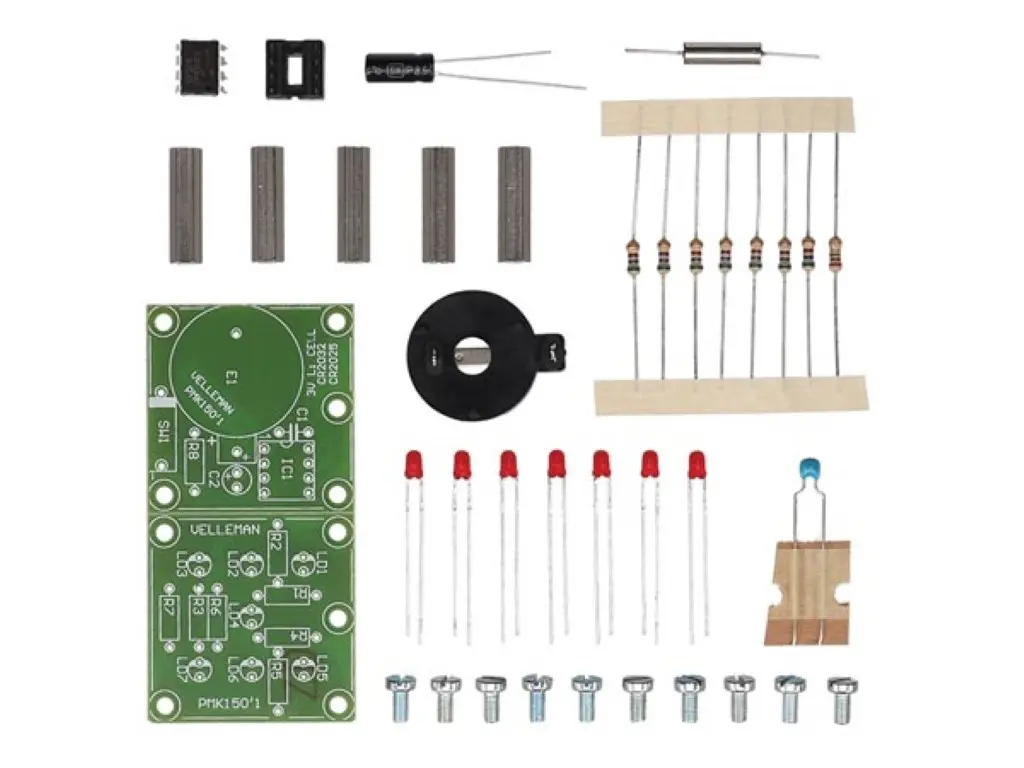 Velleman Shake Activated Electronic Dice Kit (WSG150), photo 5