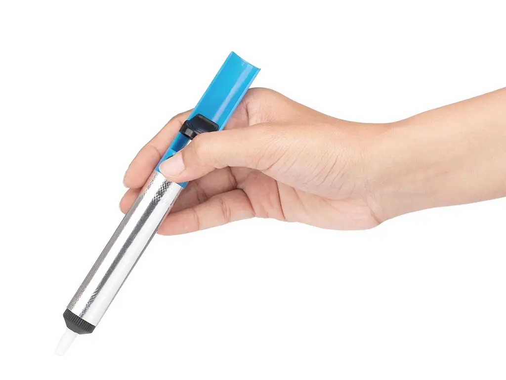 Velleman Manual Desoldering Pump Black/Blue (VTD7), photo 2