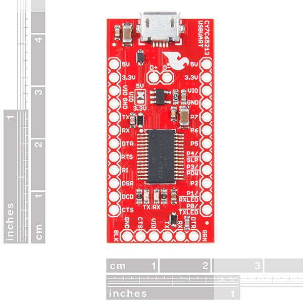 SparkFun USB UART Serial Breakout - CY7C65213
