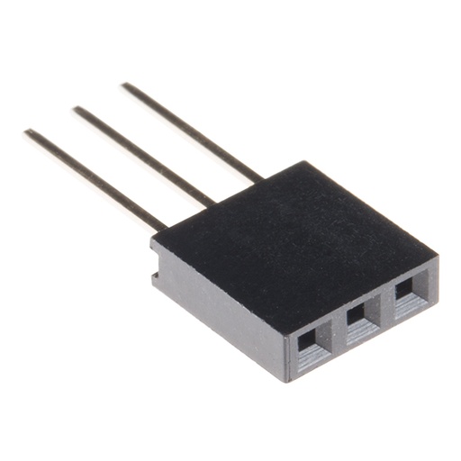 Stackable Header - 3 Pin (Female, 0.1&quot;)