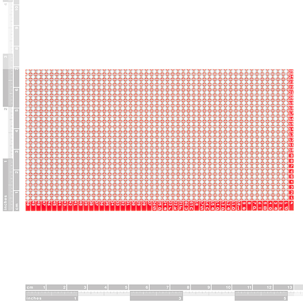 SparkFun Snappable Protoboard 50x25 (PRT-13268), photo 2