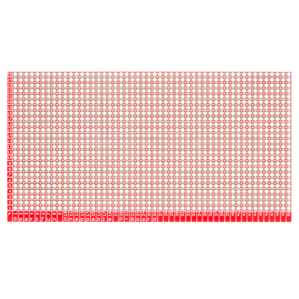 SparkFun Snappable Protoboard 50x25 (PRT-13268), photo 4