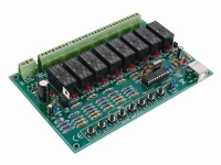 8-Channel USB Relay Card