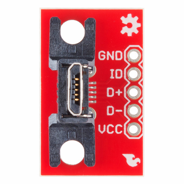 SparkFun USB MicroB Plug Breakout