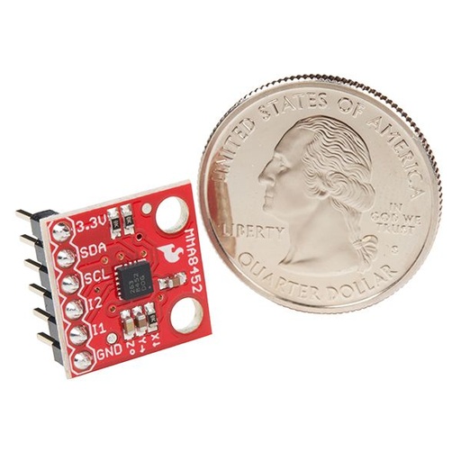 SparkFun Triple Axis Accelerometer Breakout - MMA8452Q (with Headers)